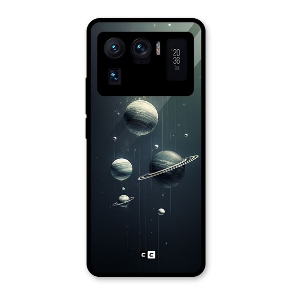 Hanging Planets Glass Back Case for Mi 11 Ultra