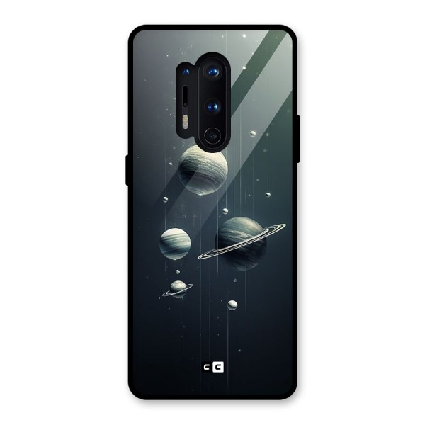 Hanging Planets Glass Back Case for OnePlus 8 Pro