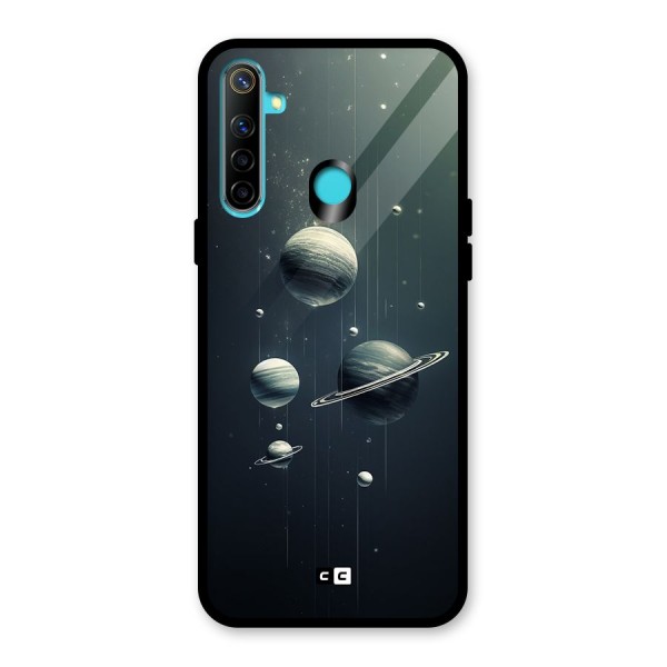 Hanging Planets Glass Back Case for Realme 5