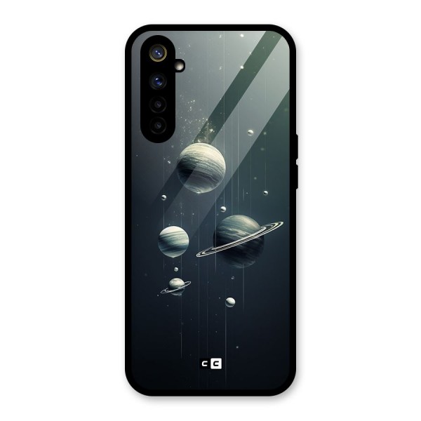 Hanging Planets Glass Back Case for Realme 6