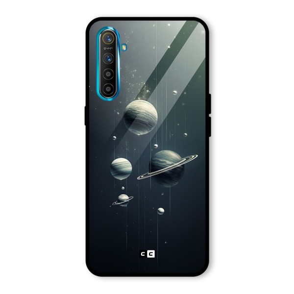 Hanging Planets Glass Back Case for Realme X2