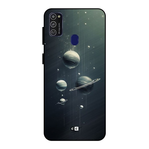 Hanging Planets Metal Back Case for Galaxy M30s