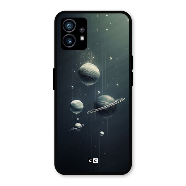 Hanging Planets Metal Back Case for Nothing Phone 1