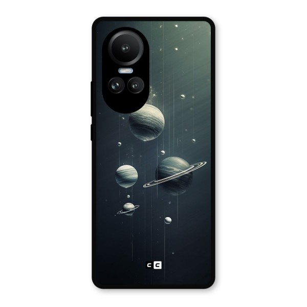 Hanging Planets Metal Back Case for Oppo Reno10