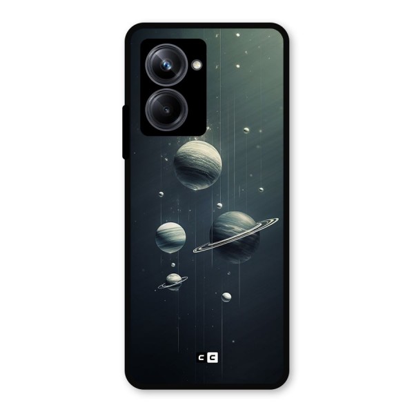 Hanging Planets Metal Back Case for Realme 10 Pro