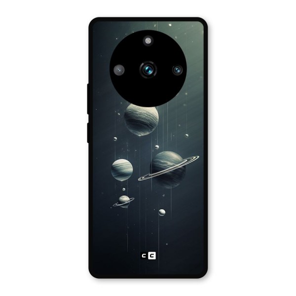 Hanging Planets Metal Back Case for Realme 11 Pro Plus