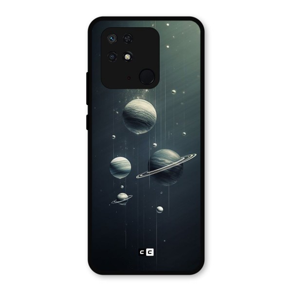 Hanging Planets Metal Back Case for Redmi 10