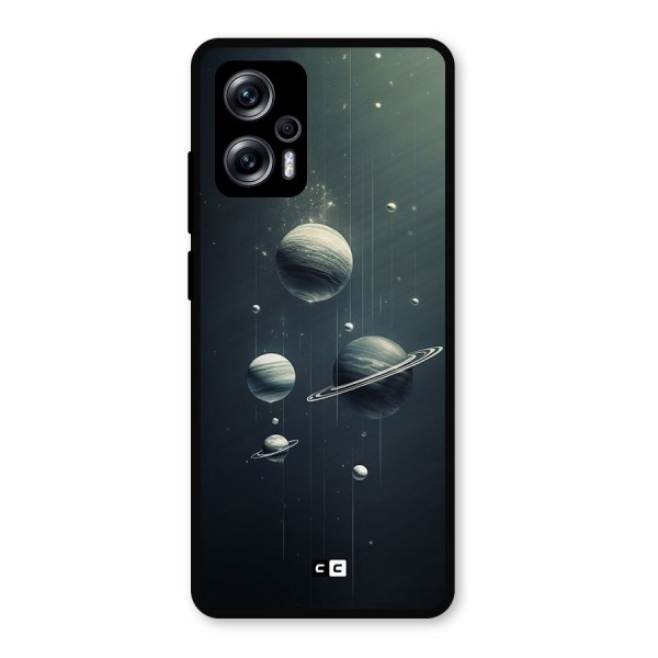 Hanging Planets Metal Back Case for Redmi K50i