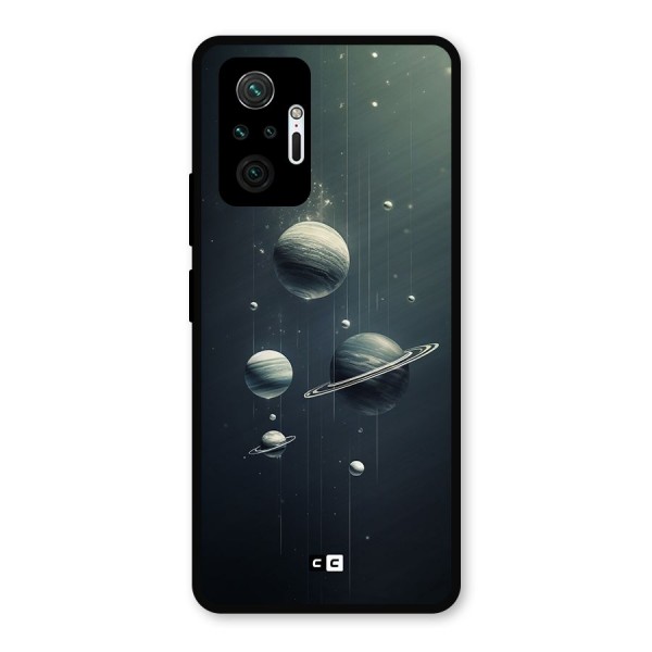 Hanging Planets Metal Back Case for Redmi Note 10 Pro