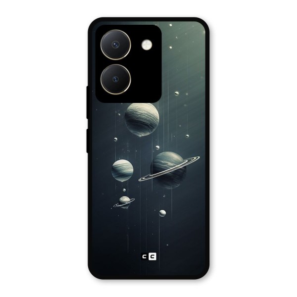 Hanging Planets Metal Back Case for Vivo Y36