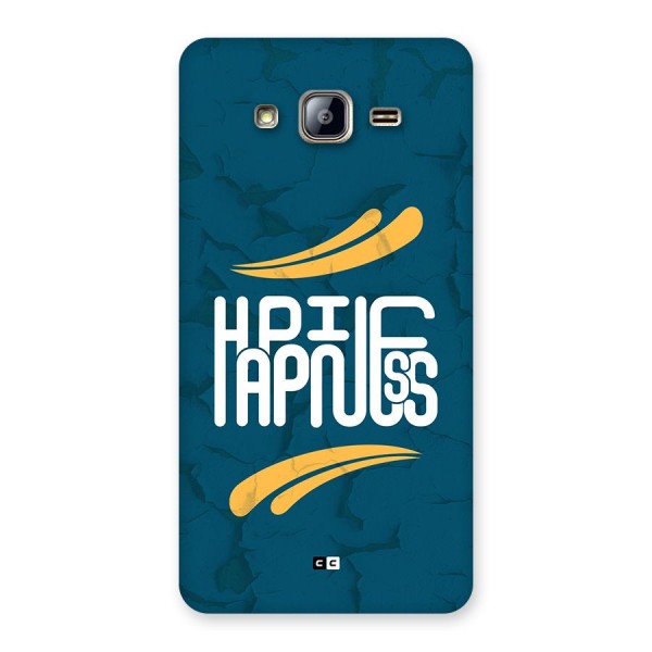 Happpiness Typography Back Case for Galaxy On5