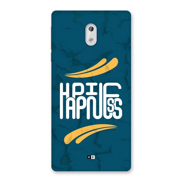 Happpiness Typography Back Case for Nokia 3