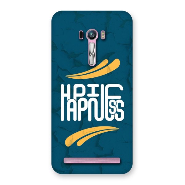 Happpiness Typography Back Case for Zenfone Selfie