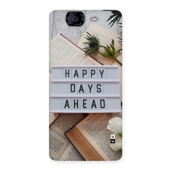 Happy Days Ahead Back Case for Canvas Knight A350