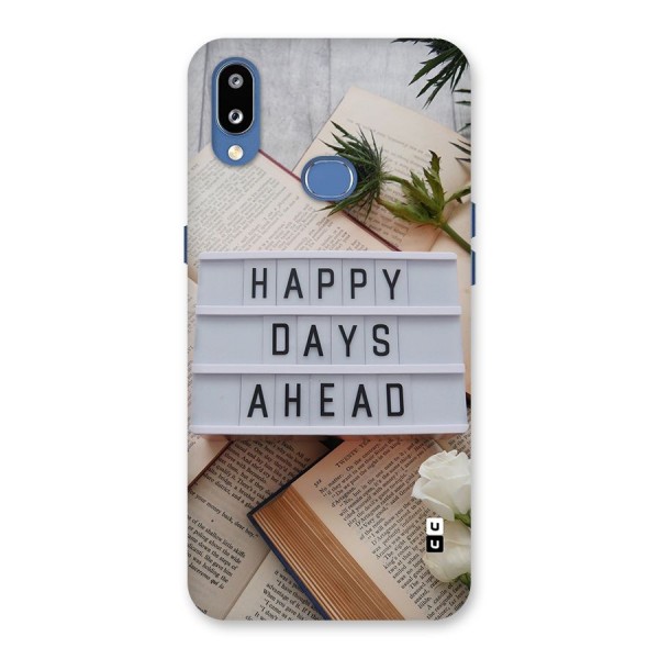 Happy Days Ahead Back Case for Galaxy M01s