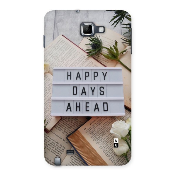 Happy Days Ahead Back Case for Galaxy Note