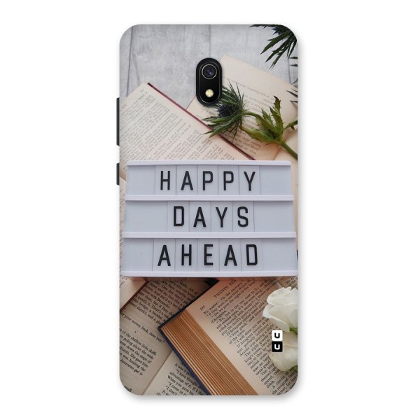 Happy Days Ahead Back Case for Redmi 8A