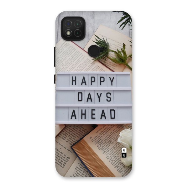 Happy Days Ahead Back Case for Redmi 9