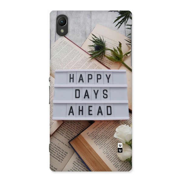 Happy Days Ahead Back Case for Xperia Z1