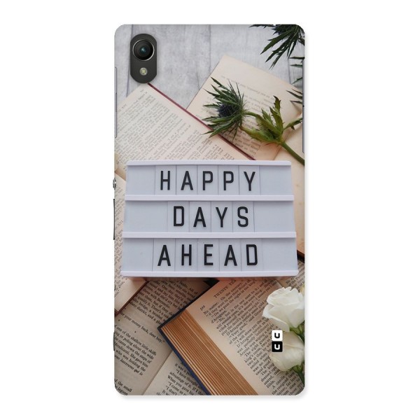 Happy Days Ahead Back Case for Xperia Z2