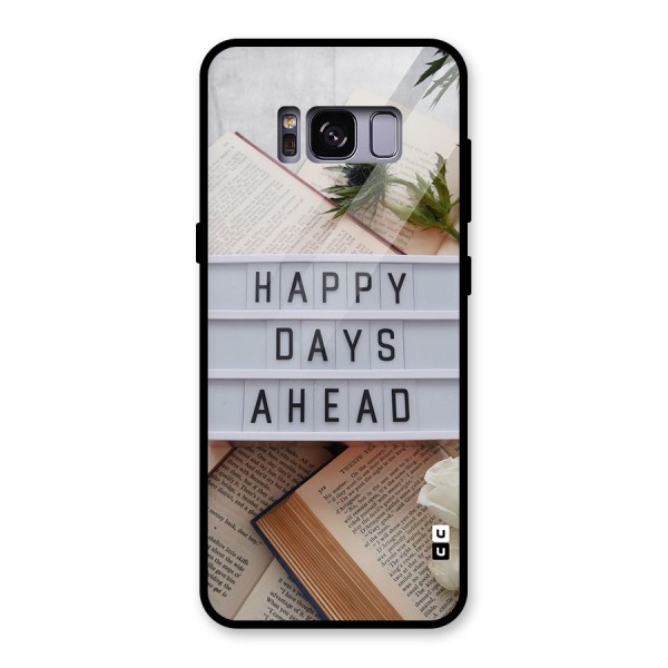 Happy Days Ahead Glass Back Case for Galaxy S8