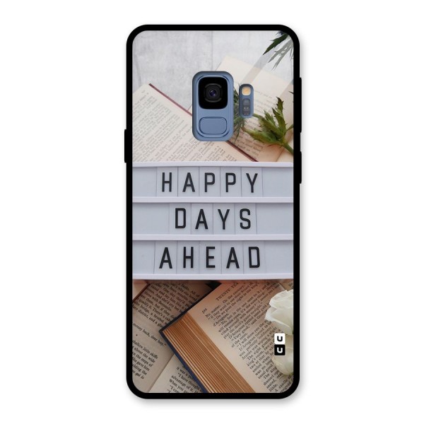 Happy Days Ahead Glass Back Case for Galaxy S9