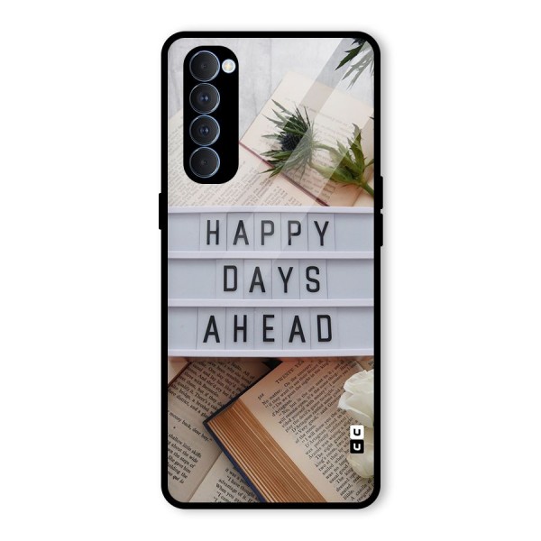 Happy Days Ahead Glass Back Case for Oppo Reno4 Pro