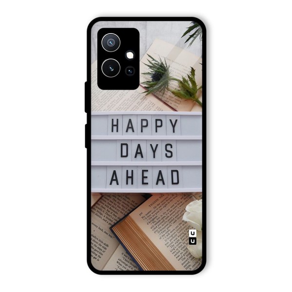 Happy Days Ahead Glass Back Case for Vivo T1 5G