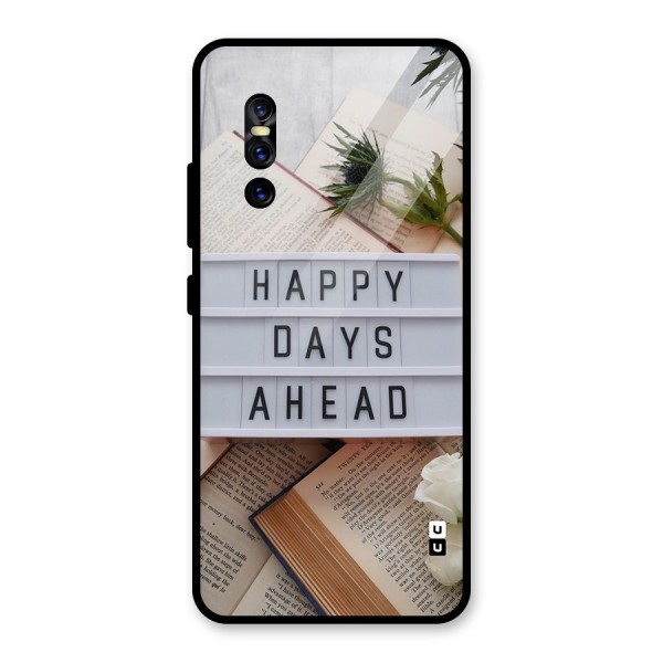 Happy Days Ahead Glass Back Case for Vivo V15 Pro