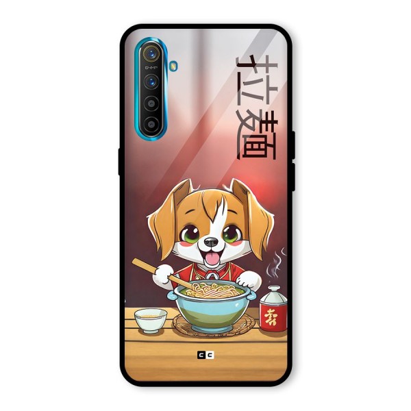 Happy Dog Cooking Glass Back Case for Realme X2