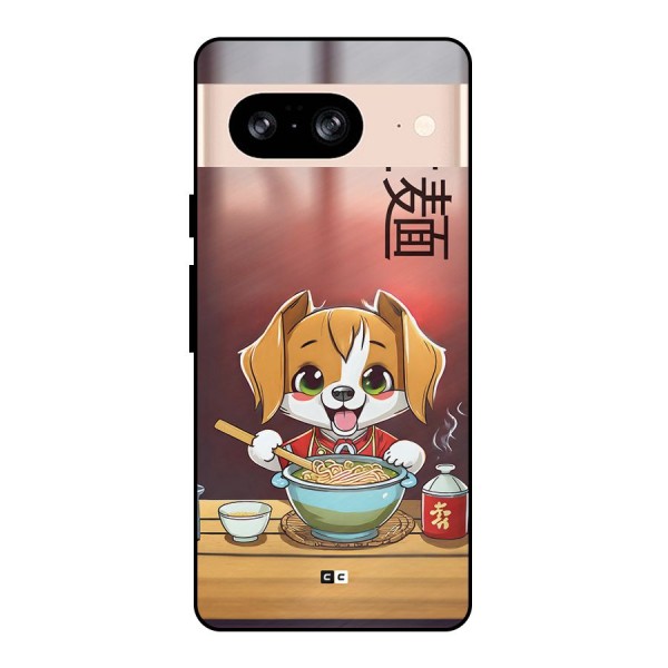 Happy Dog Cooking Metal Back Case for Google Pixel 8