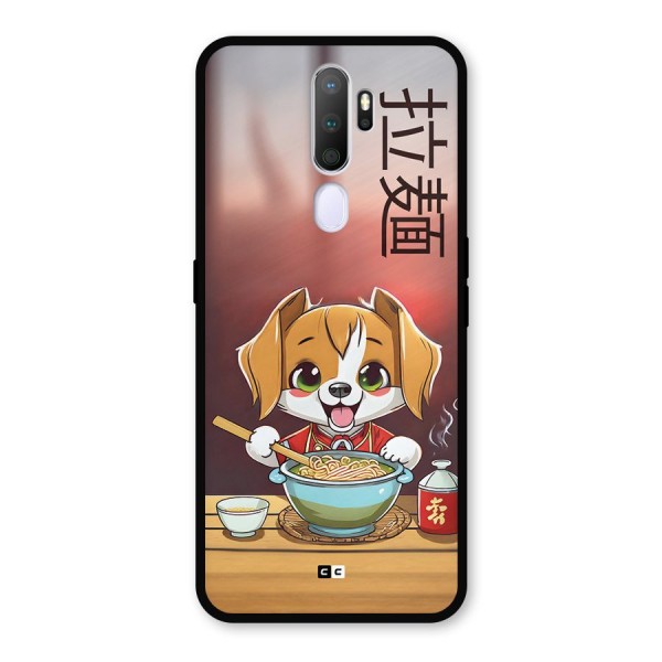 Happy Dog Cooking Metal Back Case for Oppo A9 (2020)