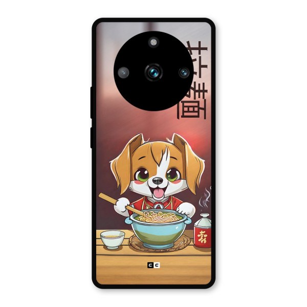 Happy Dog Cooking Metal Back Case for Realme 11 Pro