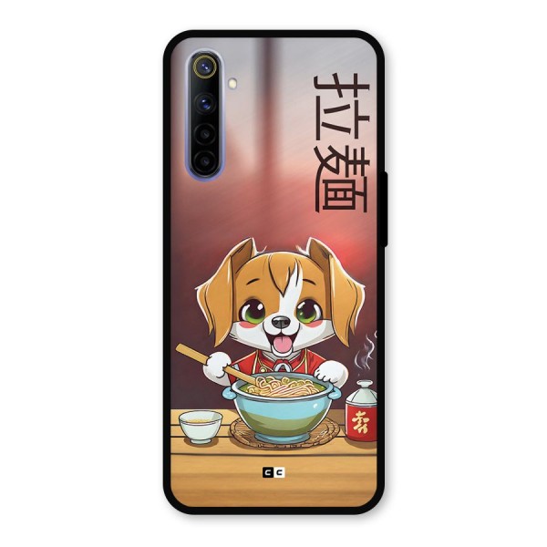 Happy Dog Cooking Metal Back Case for Realme 6