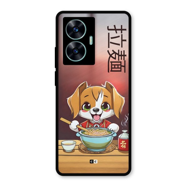 Happy Dog Cooking Metal Back Case for Realme C55