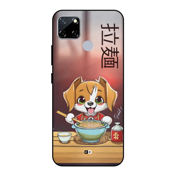 Happy Dog Cooking Metal Back Case for Realme Narzo 20