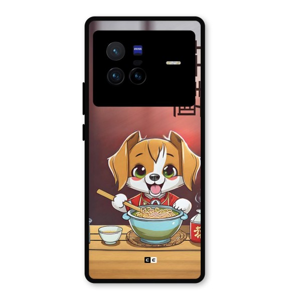 Happy Dog Cooking Metal Back Case for Vivo X80