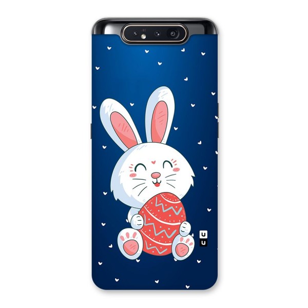 Happy Festive Bunny Back Case for Galaxy A80