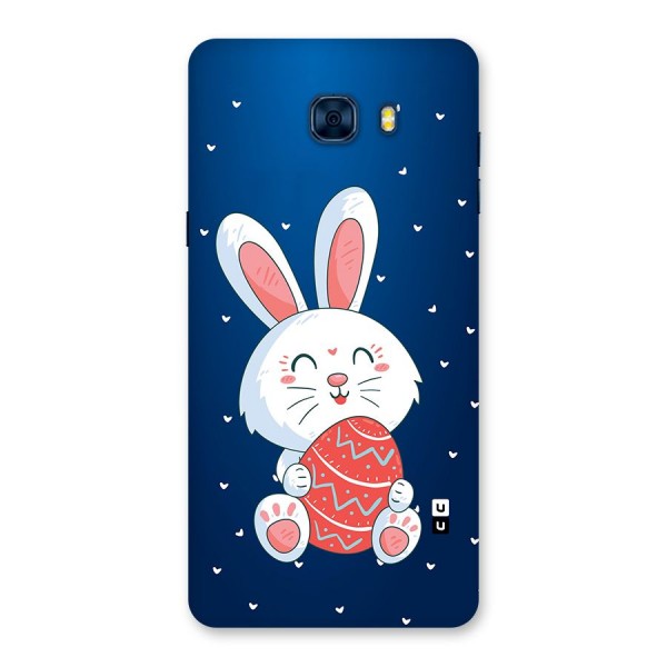 Happy Festive Bunny Back Case for Galaxy C7 Pro