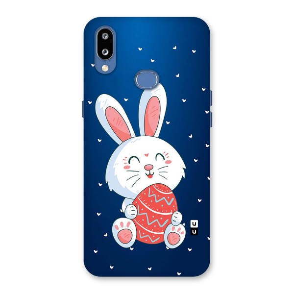 Happy Festive Bunny Back Case for Galaxy M01s