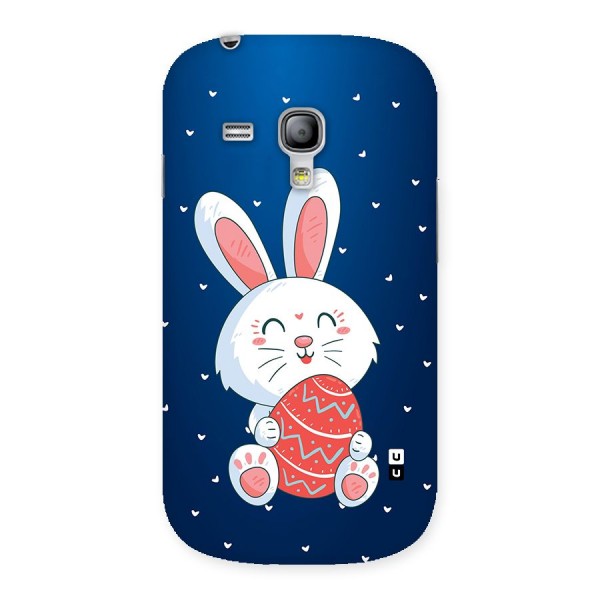 Happy Festive Bunny Back Case for Galaxy S3 Mini