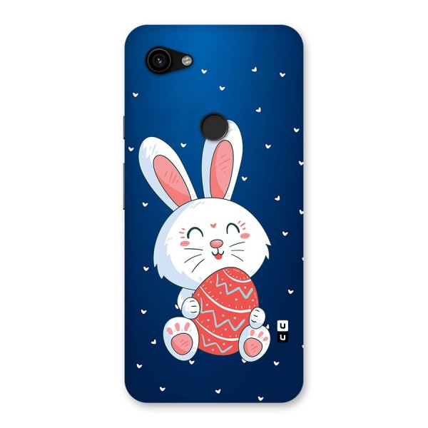 Happy Festive Bunny Back Case for Google Pixel 3a XL