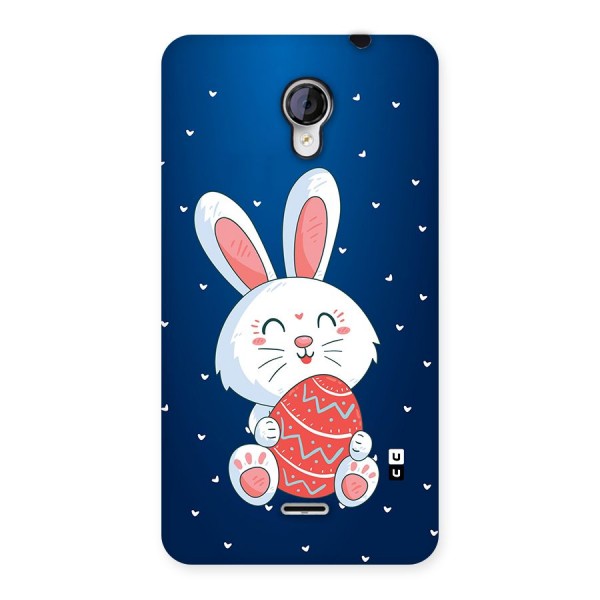 Happy Festive Bunny Back Case for Micromax Unite 2 A106