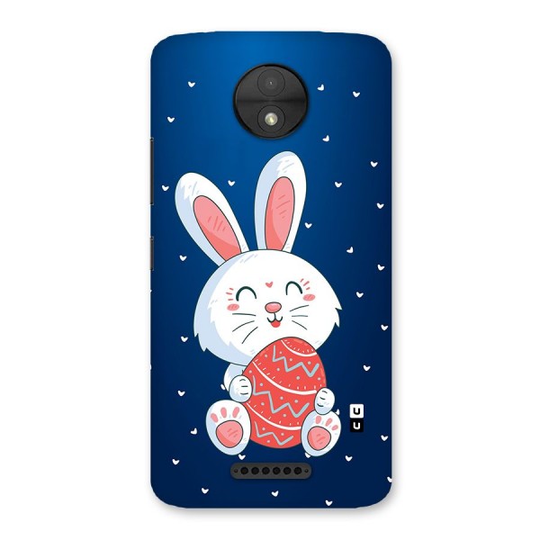 Happy Festive Bunny Back Case for Moto C