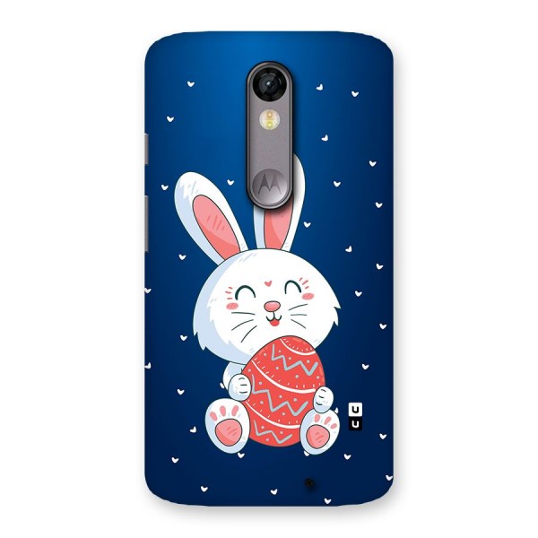 Happy Festive Bunny Back Case for Moto X Force