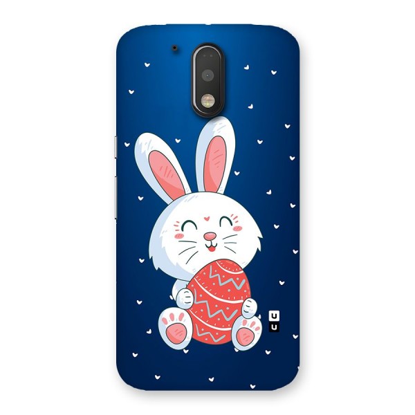 Happy Festive Bunny Back Case for Motorola Moto G4