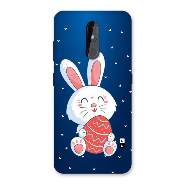 Happy Festive Bunny Back Case for Nokia 3.2