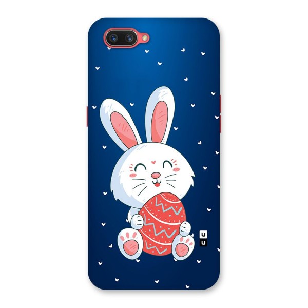 Happy Festive Bunny Back Case for Oppo A3s