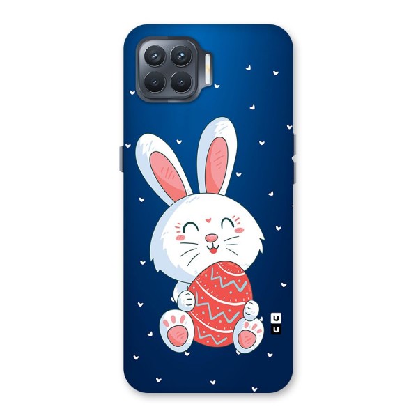 Happy Festive Bunny Back Case for Oppo F17 Pro