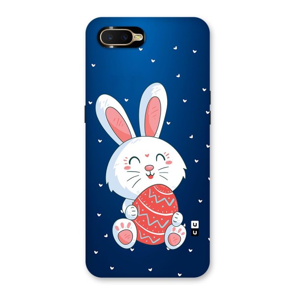 Happy Festive Bunny Back Case for Oppo K1